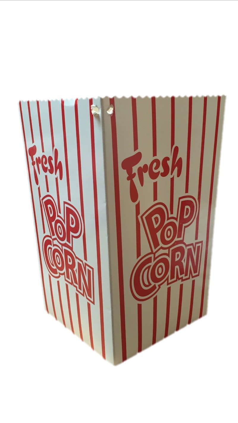 Krabička na popcorn papírová 1 Litr FRESH POPCORN