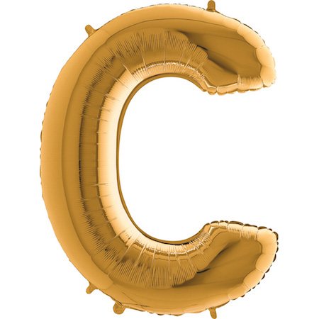 Písmeno C zlaté