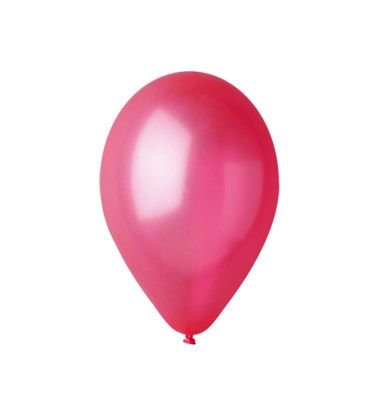 Balónky GM110 #32 – metalická červená, 100 ks