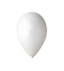 Balónky G110 #1 – pastelová bílá, 100 ks