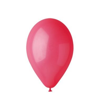 Balónky G110 #5 – pastelová červená, 100 ks