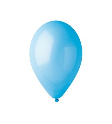Balónky G110 #9 – pastelová blankytná modř, 100 ks