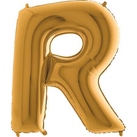 Písmeno R zlaté