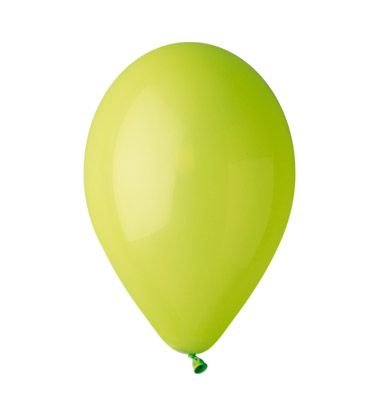 Balónky G110 #11 – pastelová světle zelená, 100 ks