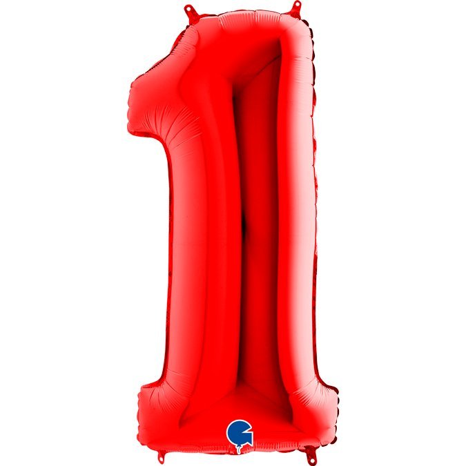 Jednička červená Grabo 105 cm