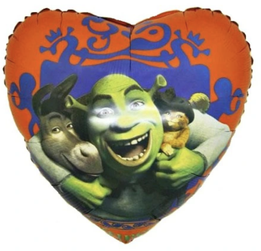Shrek srdce SF