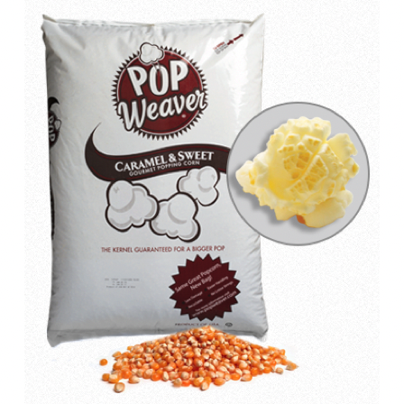 Popcorn karamel 22,7 Kg