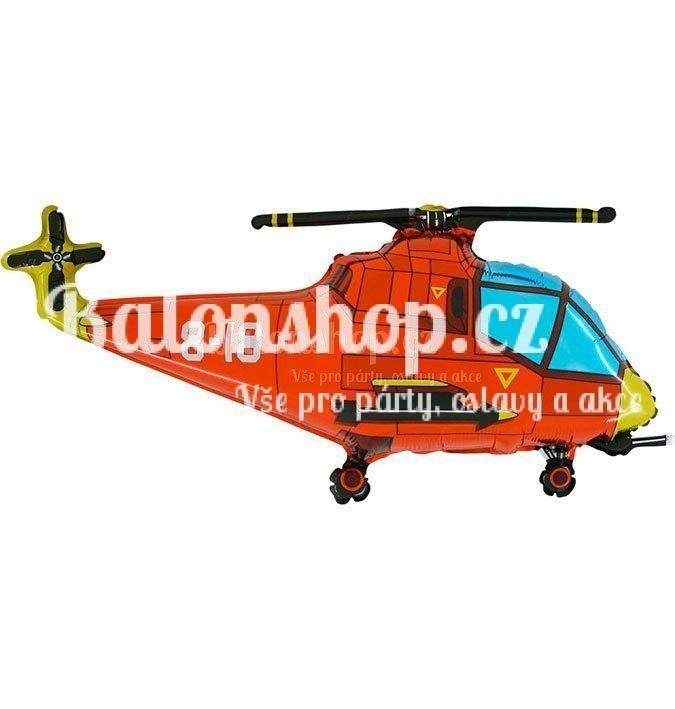 Helikoptéra červená VF